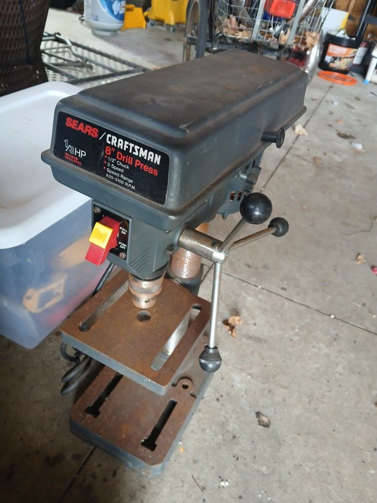 Craftsman 3speed 6inch Drill Press