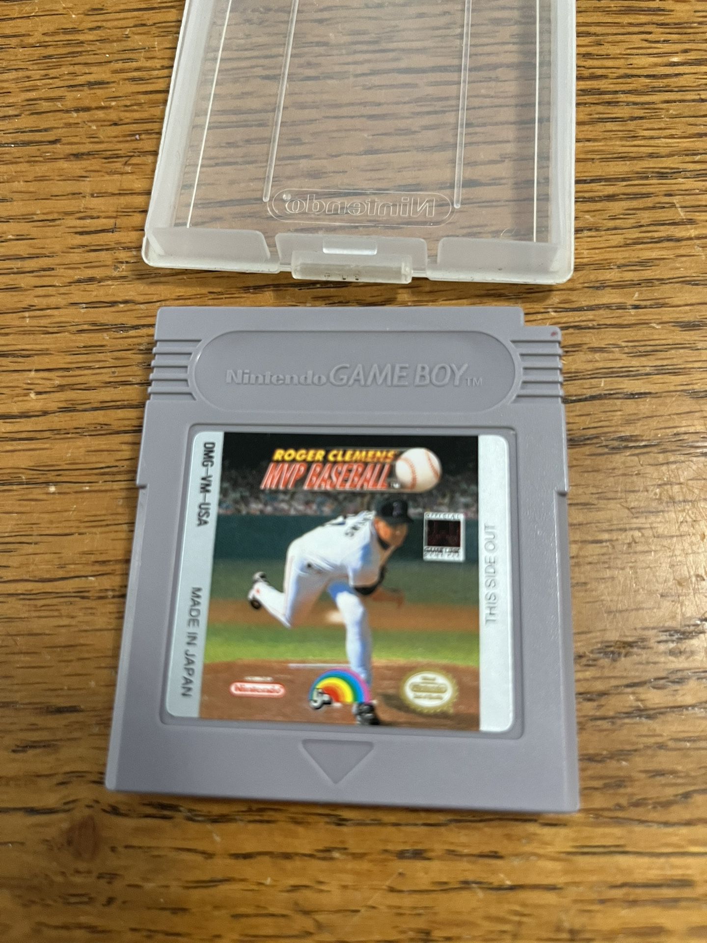 Nintendo Gameboy Roger Clemens MVP Baseball Game.  Preowned Works Great 