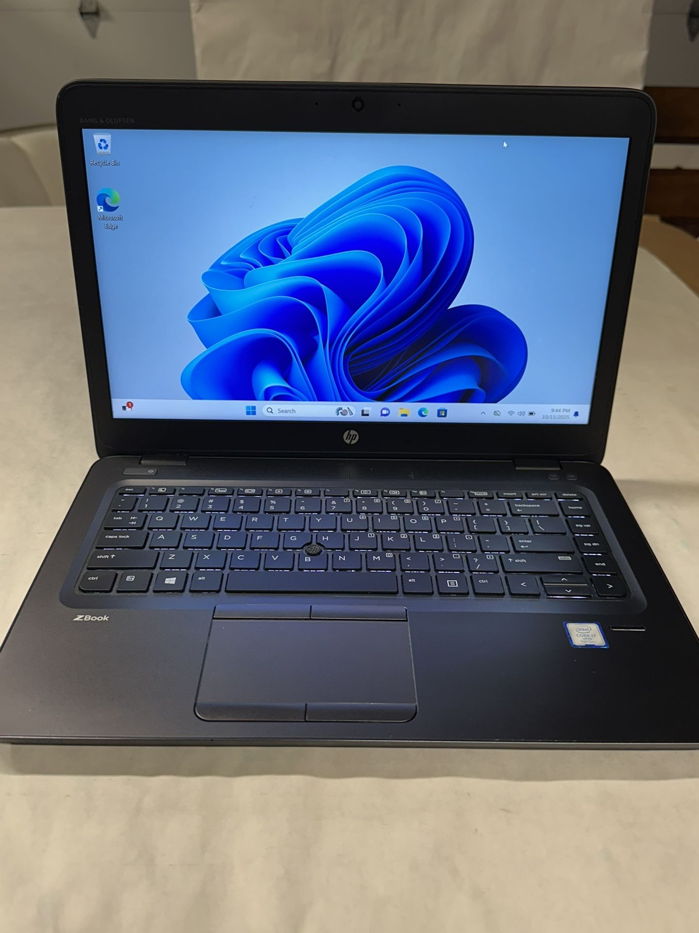 Laptop HP ZBOOK 14UG4 i7 7th Generation good condition Read description price is firm
