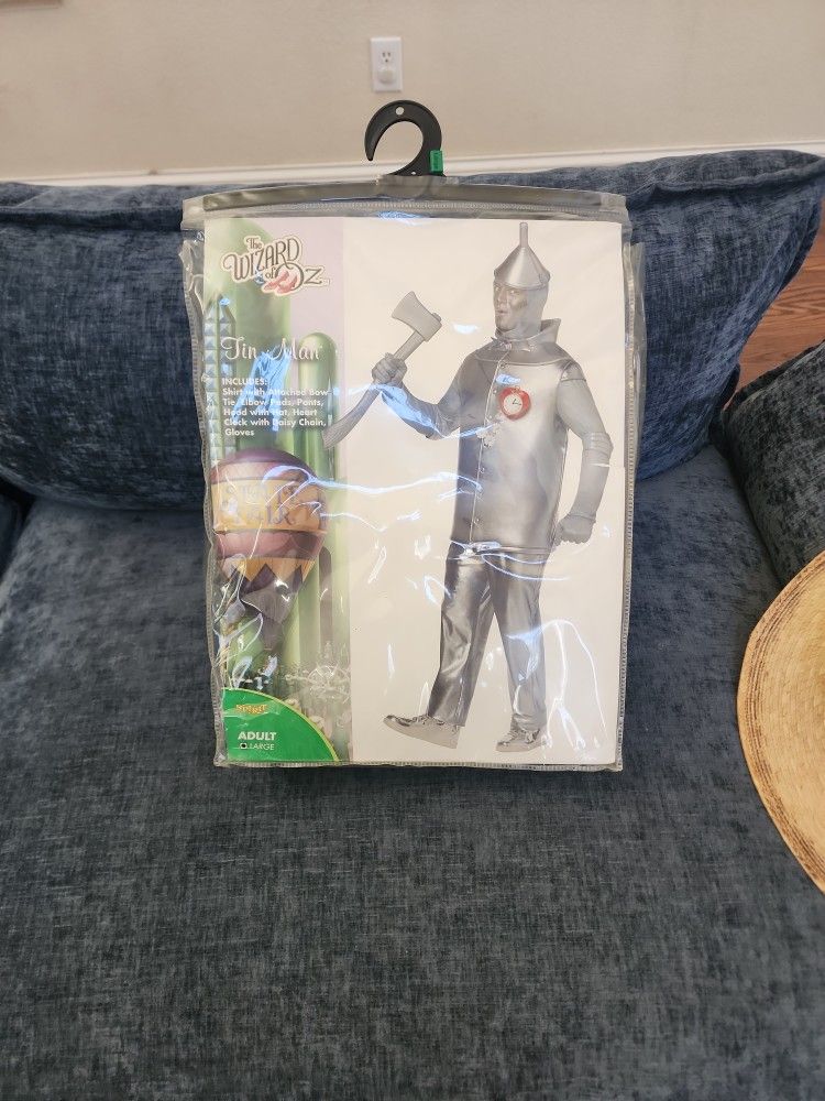 Wizard Of Oz Tin Man New Halloween Costume