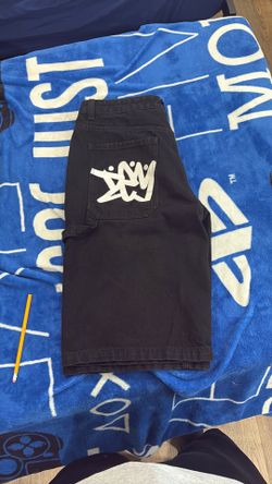Black DEM jorts