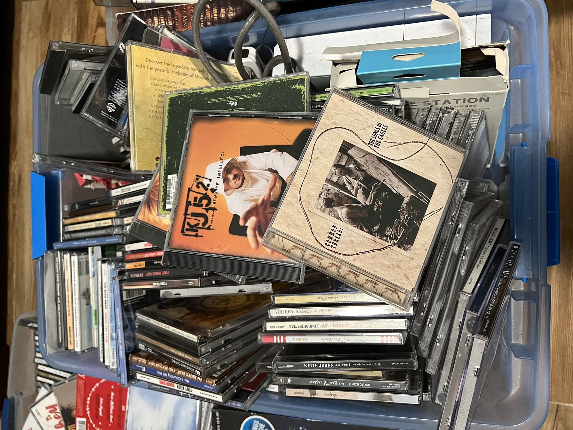 CDs DVDs And Sony DVD Player