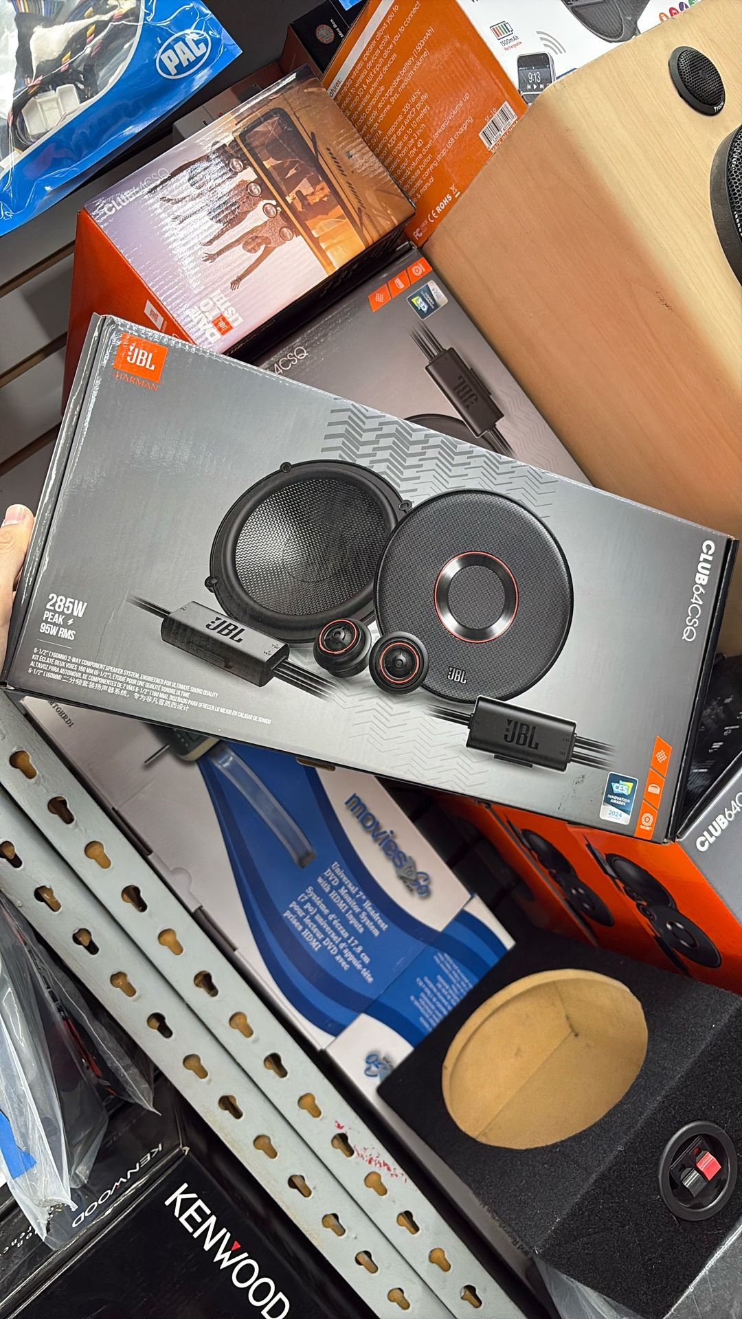 JBL 6.5โ Component Speakers Club64csq Brand New 270 A Pair