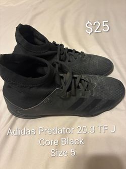 Adidas Predator 20.3 TF J Core Black size 5