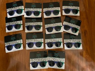 14 Birthday Glasses "21"