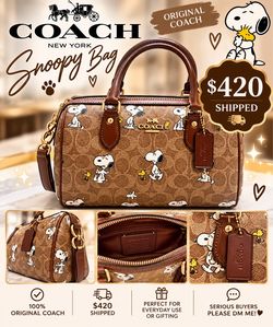 Coach snoopy