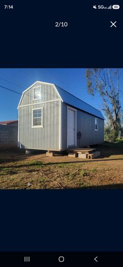 Blue barn