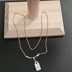 14k Gold Necklace 16 Inch