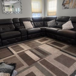 Leather Very Comfortable Recliner Sofa $350