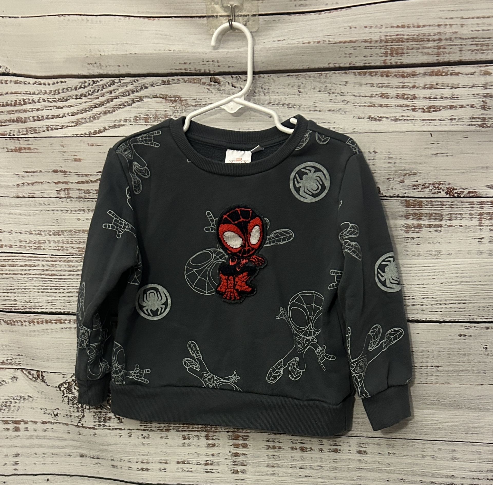Spider-Man miles toddler Sweatshirt size 3t