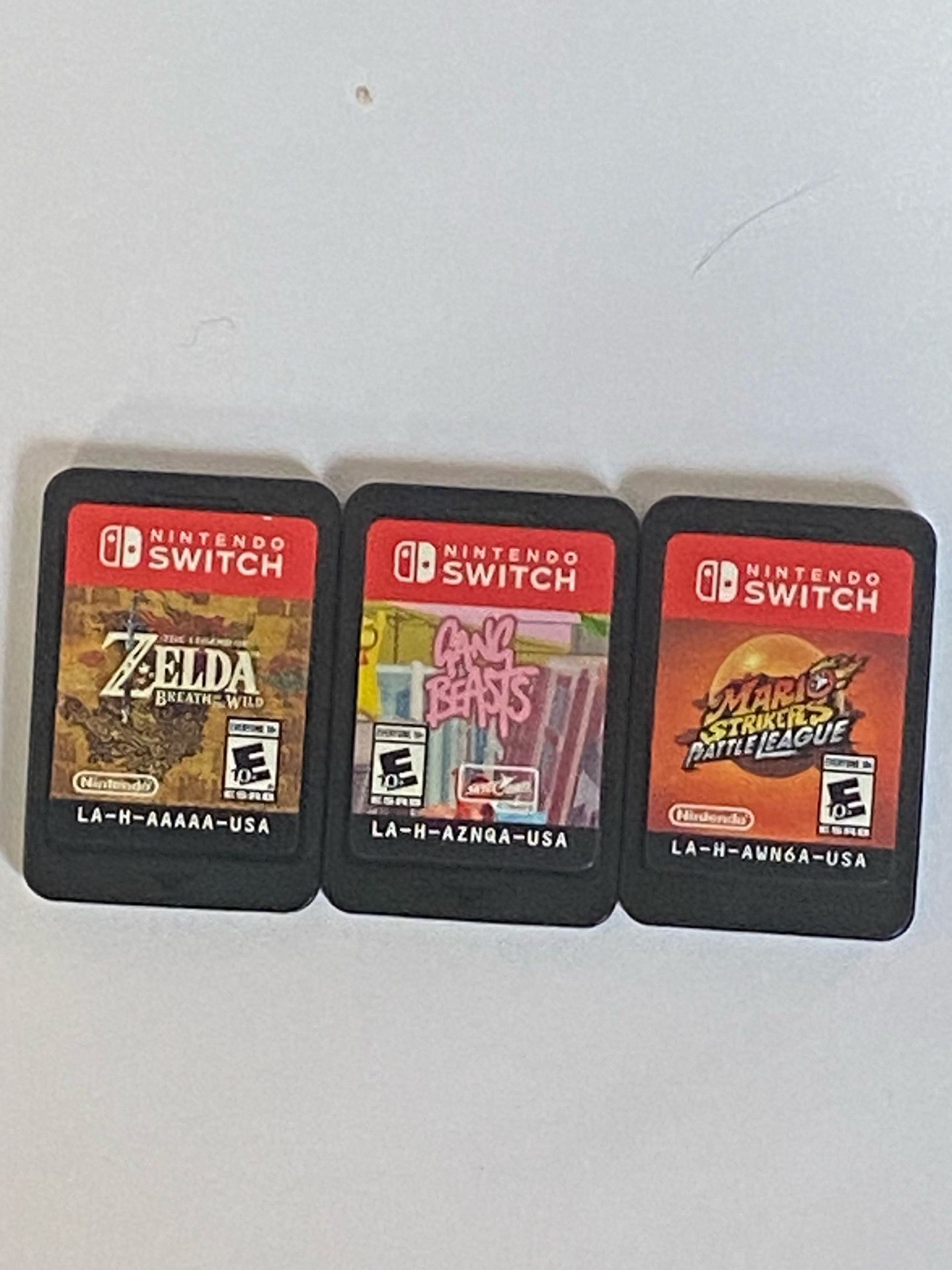 Nintendo switch three pack