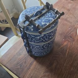 Porcelain Lunch Box - Antique 