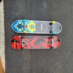 2 Skateboards Dark Star Ten Eighty
