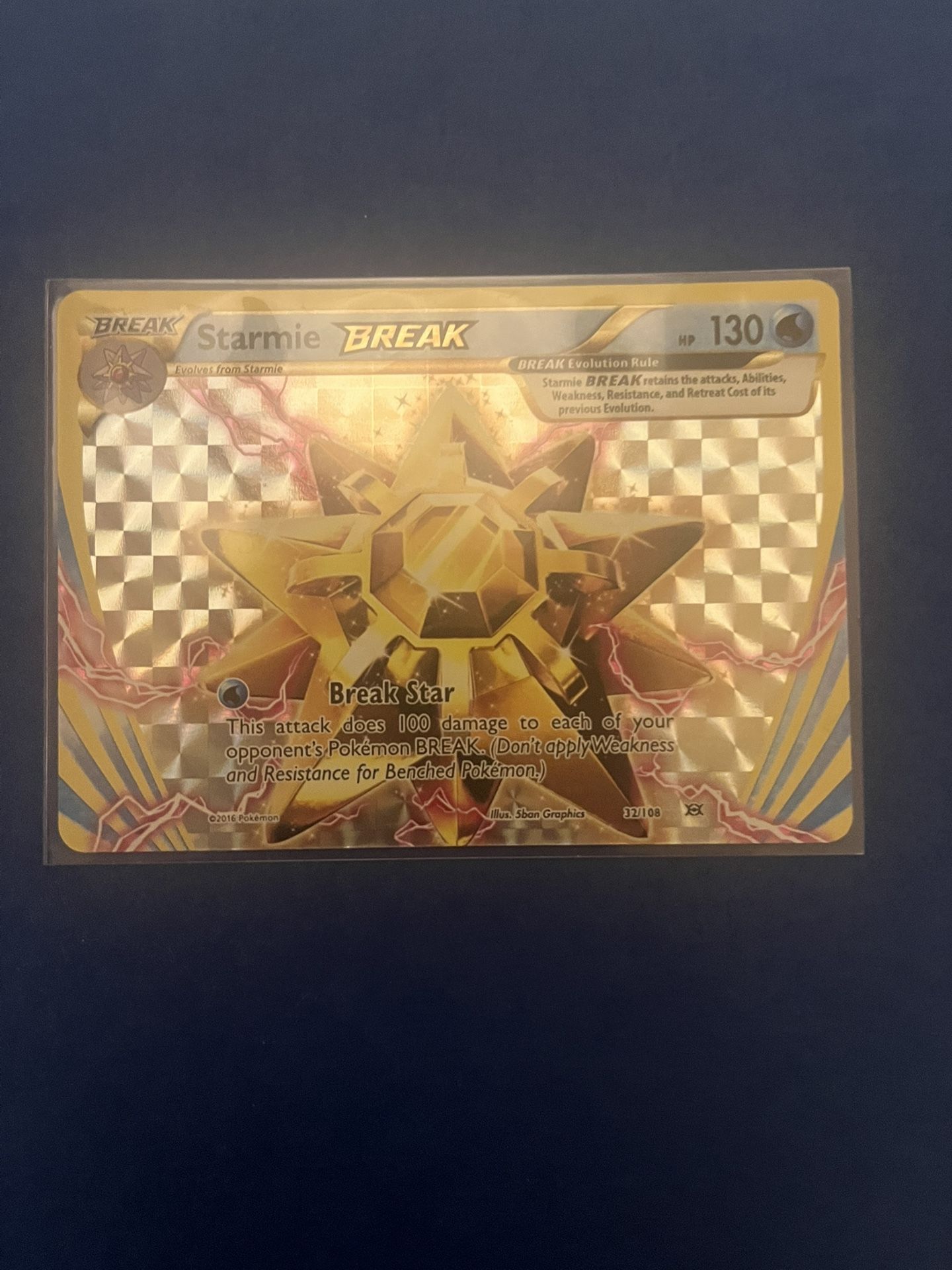 Starmie Break - 32/108 - Pokemon Evolutions XY Ultra Rare Card NM