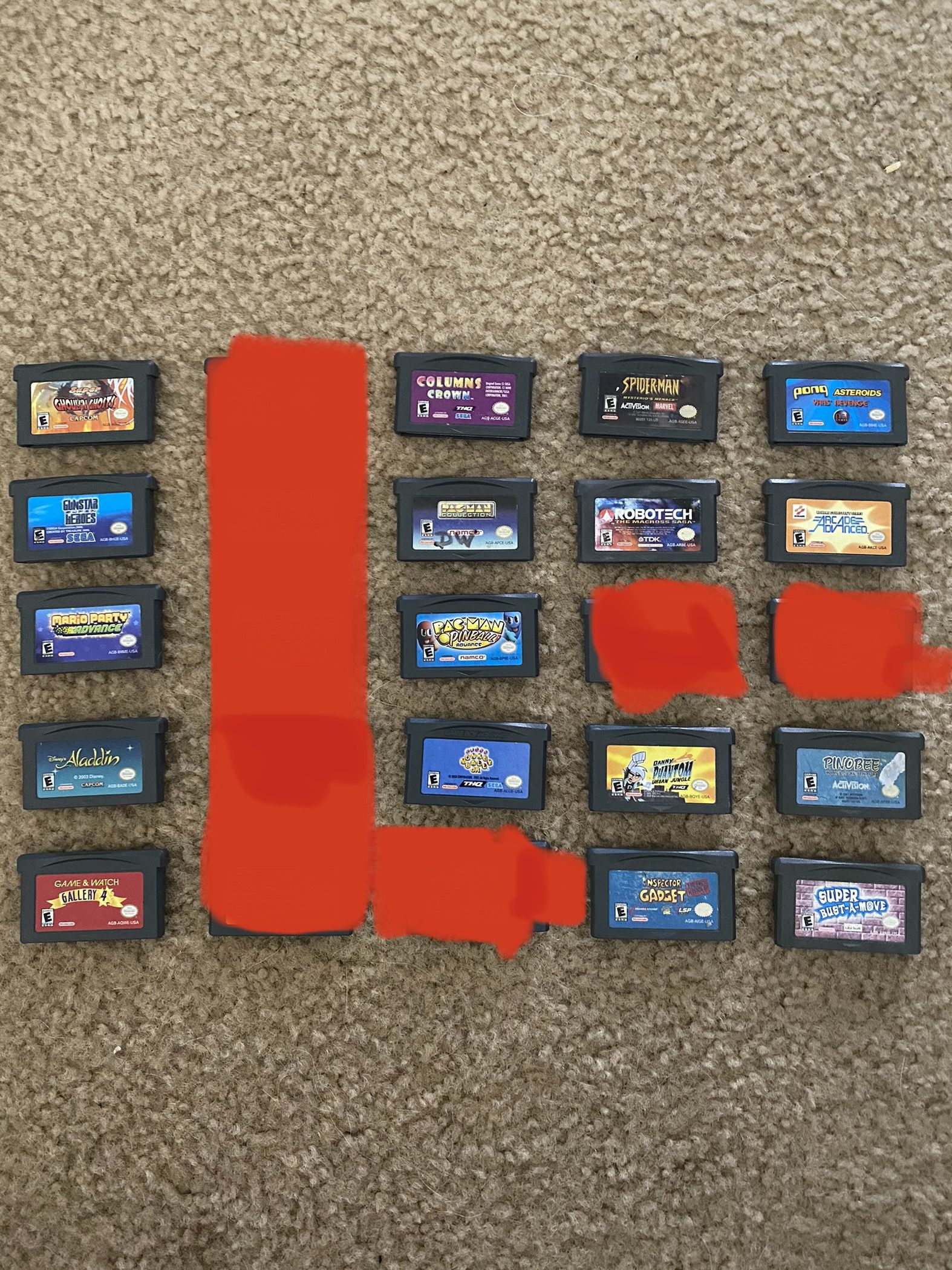 Gameboy Advance Games