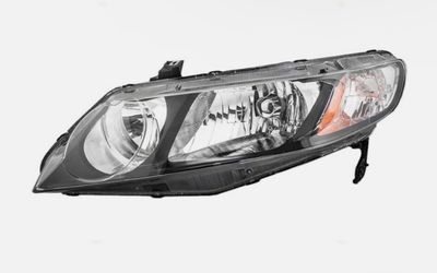 09-11 Honda Civic Sedan 06-11 Hybrid Headlamp Unit With Clear Park Lens LH