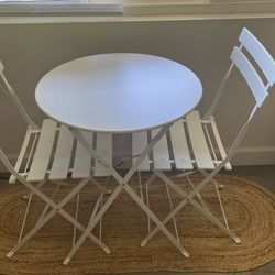 Foldable Bistro Table and Chairs