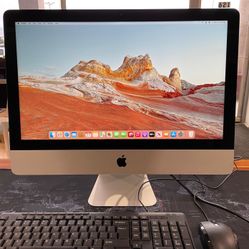 Apple iMac 21.5” 2014 i5 8GB 500GB -Work//Office//School $350!! OS 2021 Big Sur!