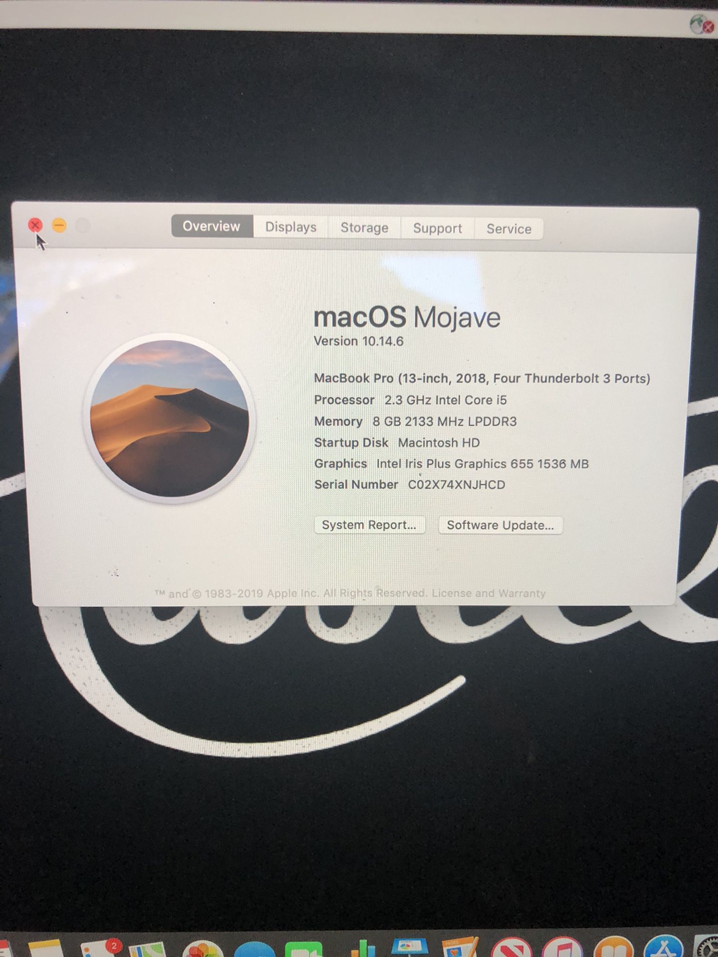 MacBook Pro 13 inch(TOUCHBAR)
