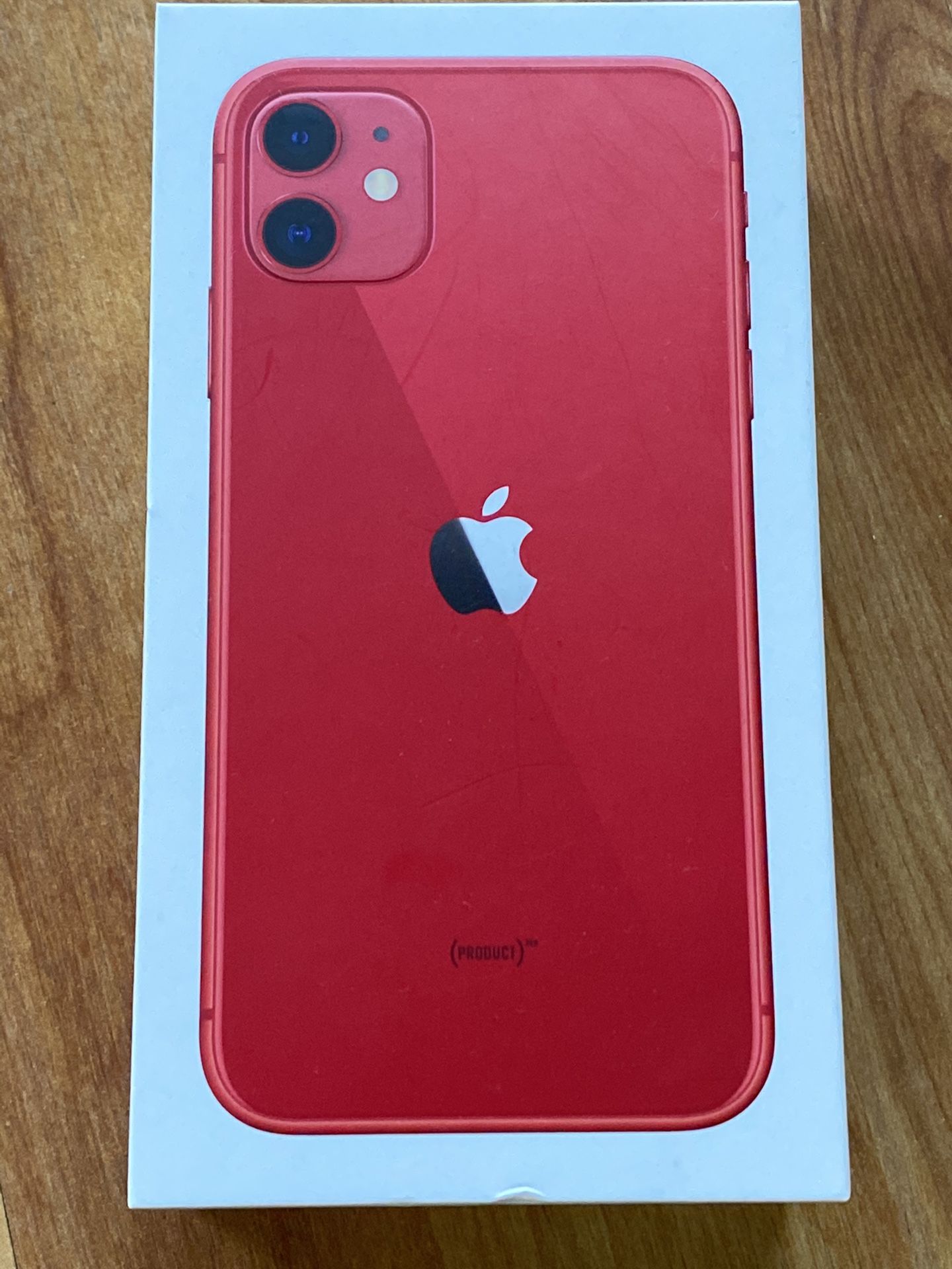 iphone 11 box red