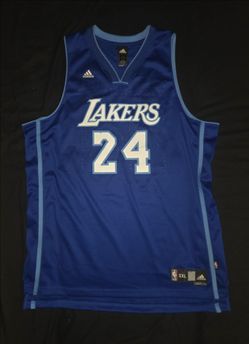 Adidas Kobe Bryant Lakers Jersey #24 Royal Blue Swingman