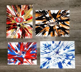 CUSTOM sport spin art