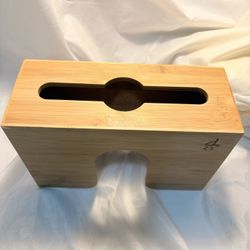 Bamboo Zip Lock Bag Dispenser