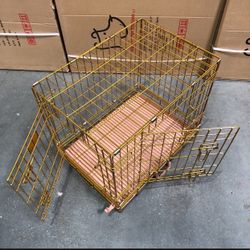  ✅ New Heavy duty Comfy Kennel Crate Cage W/ Trays & Casters 🐶Dimensions in pictures 🐶🐶