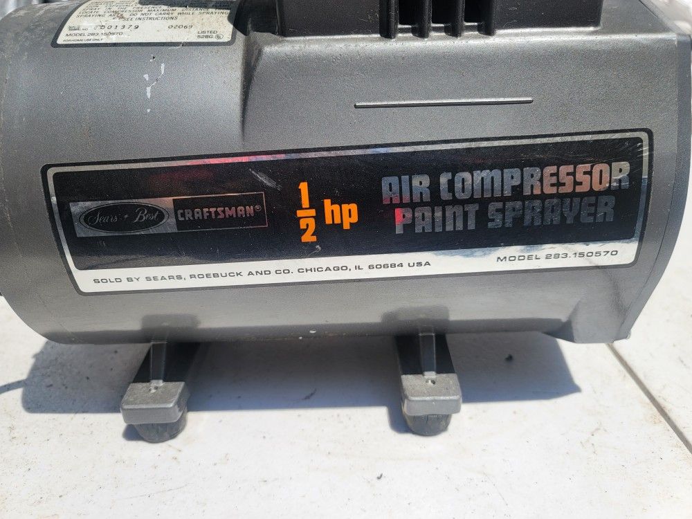 Tools Craftsman Compressor Paint Sprayer % 80