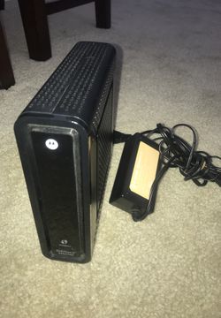 Motorola modem router combo