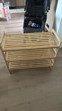 3 tier shoe rack