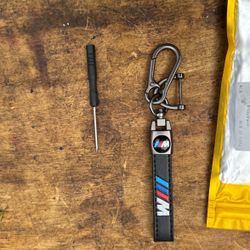 AMG And BMW Keychain 