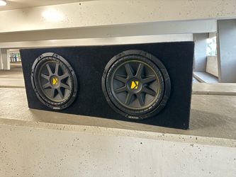 Dual Kicker Subwoofers in Ported Box