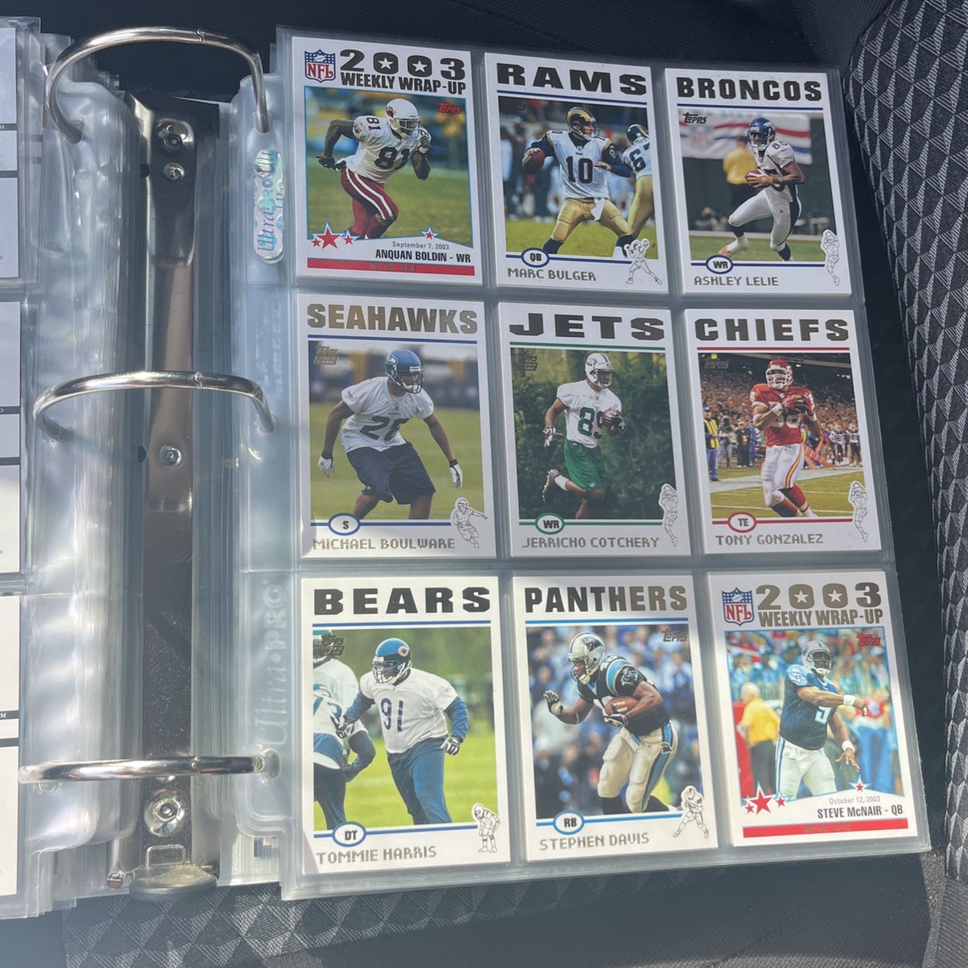 NFL Cards. Variety