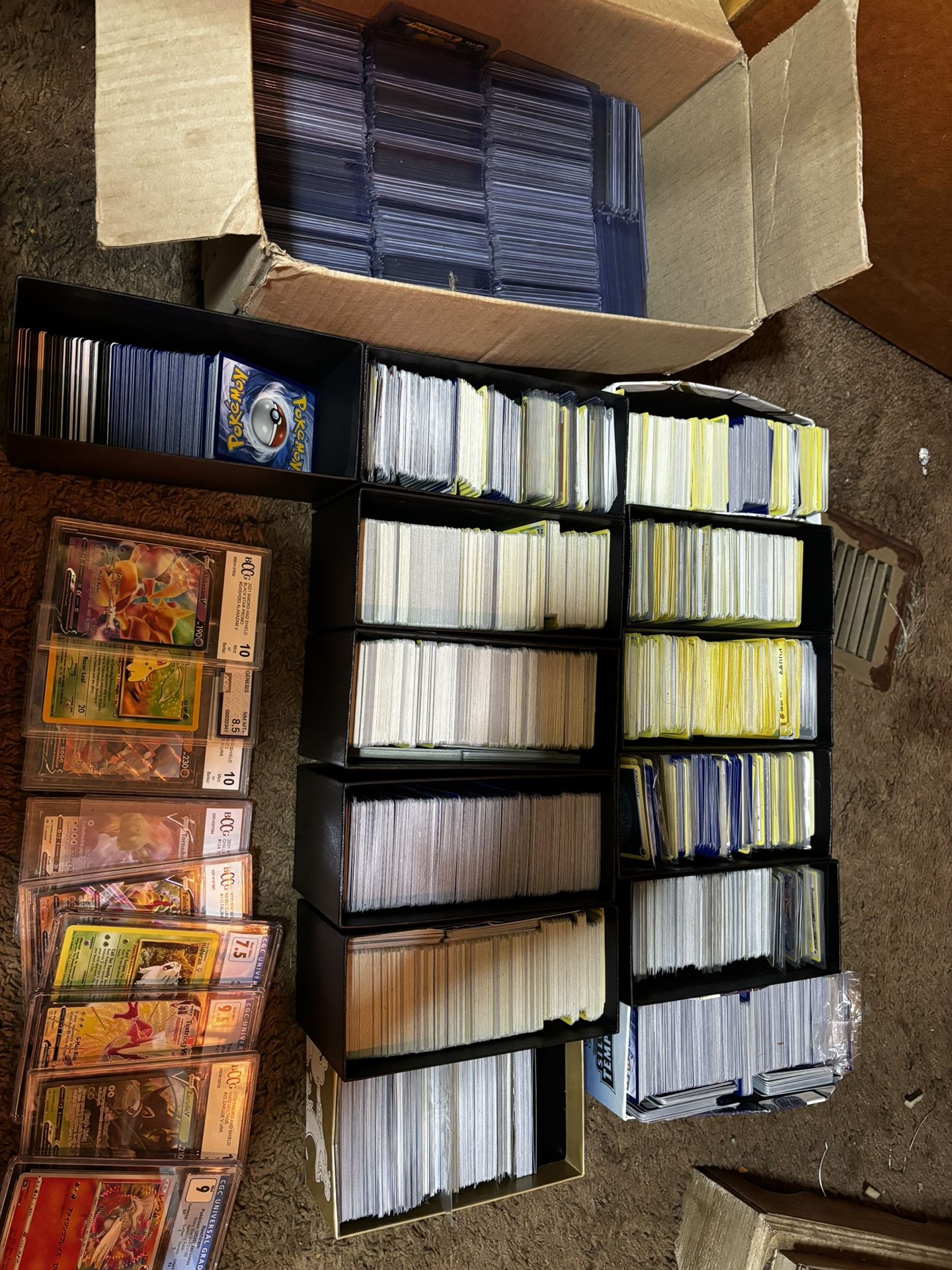 Huge Pokemon Collection 10000+ Cards