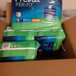 ADULT PULL UP DIAPERS  -Size: L- Large - $7 Per Pack - Best Brand PREVAIL! 