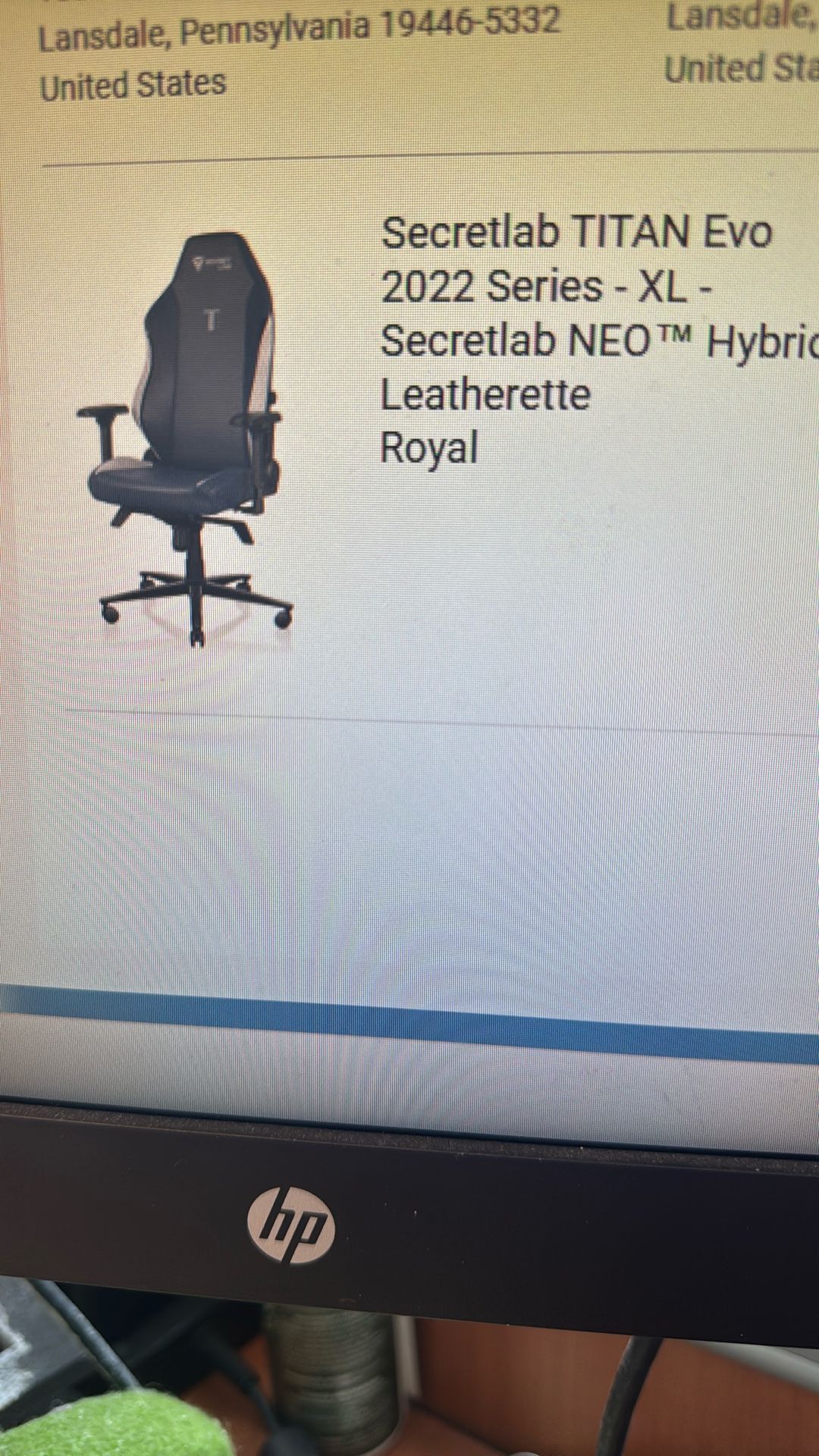 Secretlab Titan Xl Evo Series