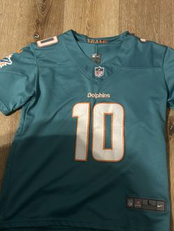 Miami Dolphins Tyreek Hill Jersey Youth Large (stitched)