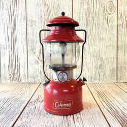 Coleman Model 200A Vintage Red Lantern 1956