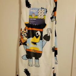 Halloween Bluey Blanket 
