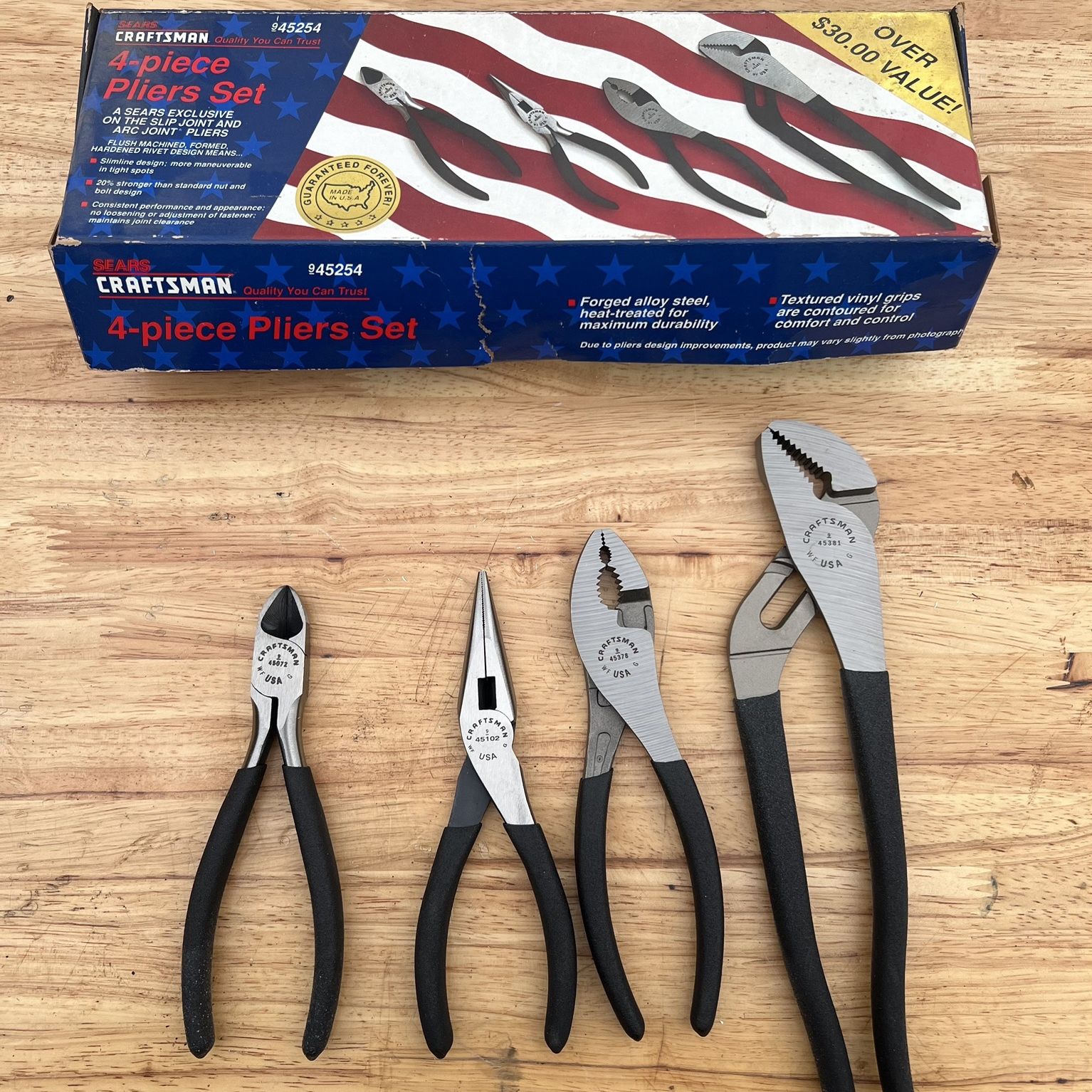 Craftsman 4 Piece Plier Set USA Made for Sale in Schertz, TX - OfferUp