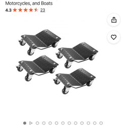 VEVOR Wheel Dolly, 6000 lbs/2722 kg Car Moving 