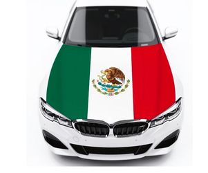 Mexican Flag Car Hood Cover,  Auto
Polister