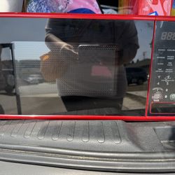 Red Microwave 