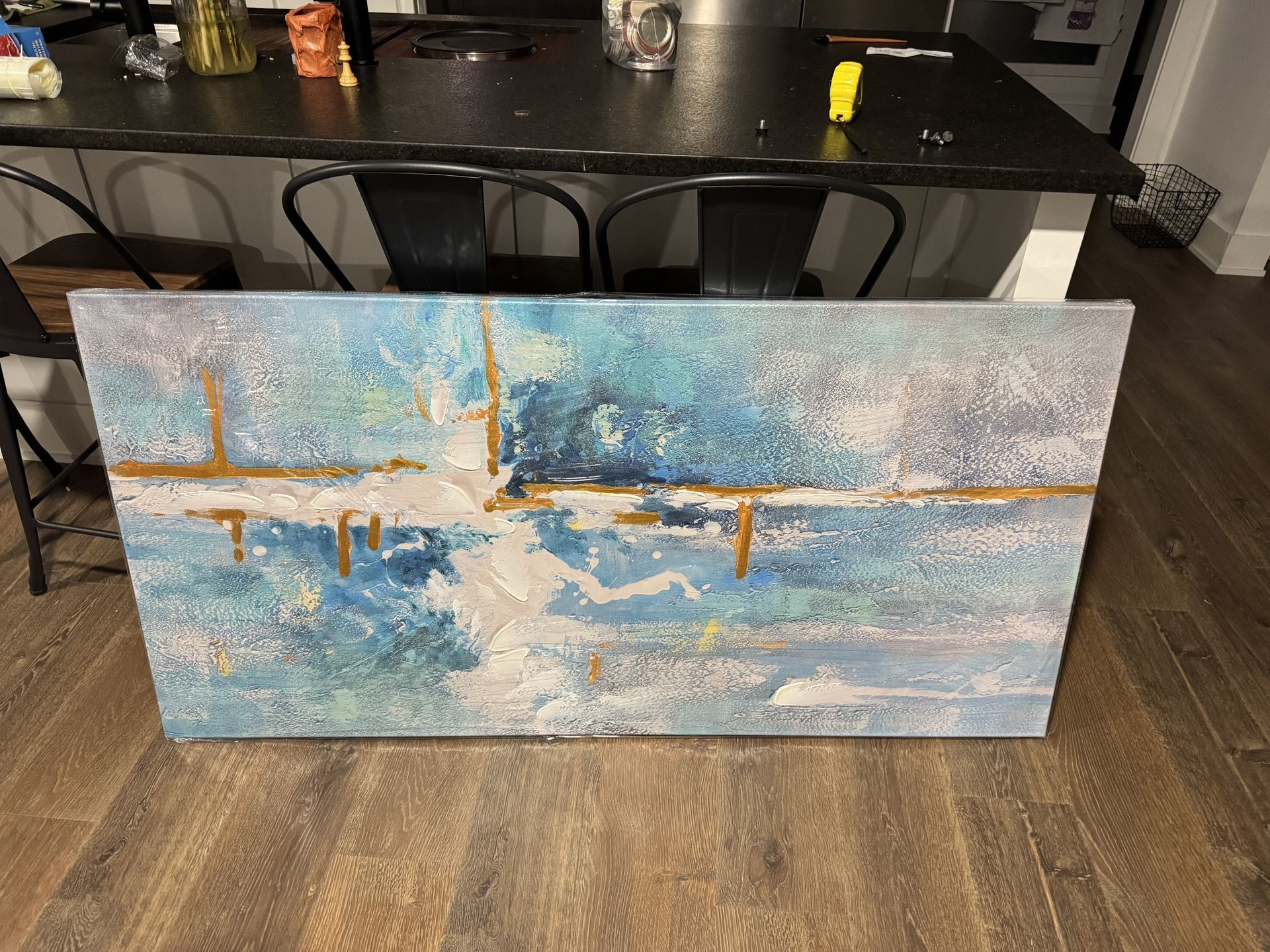 Abstract Canvas - 60x30 inch Brand New