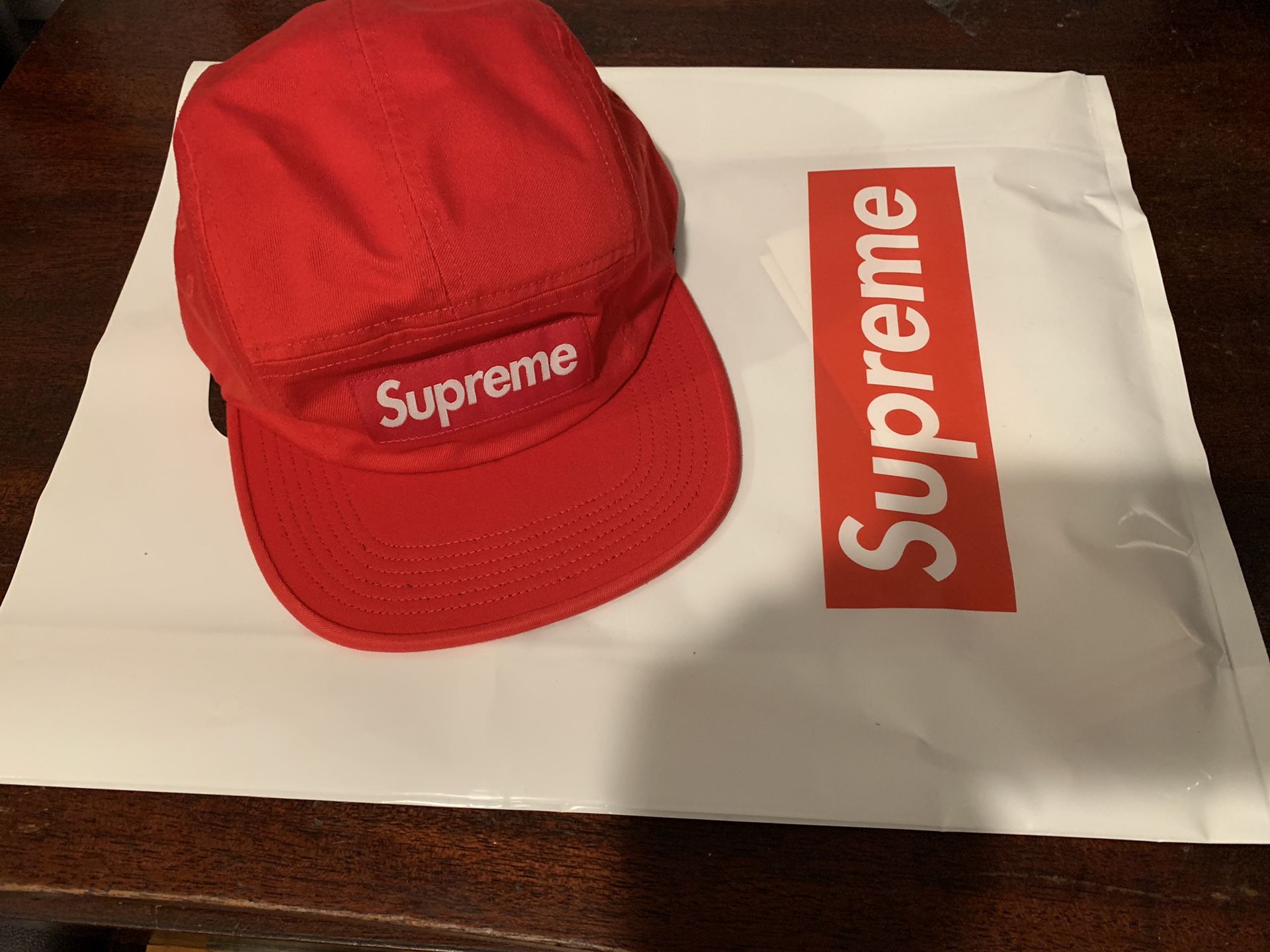 Supreme Chino Red Cap
