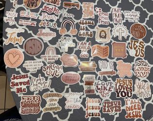 50 Christian Stickers