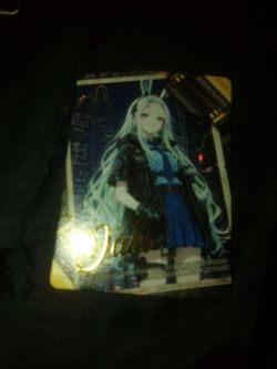 Anime card " daki" demon slayer foil card