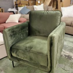 Velvet Accent Chair New In Box 