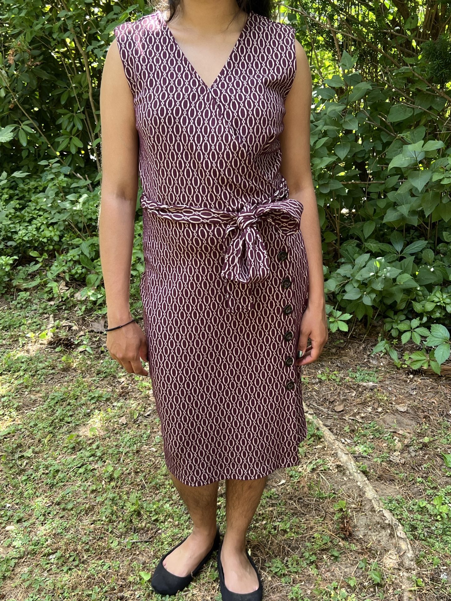 Dark Purple Formal Dress, Size 4P, Ann Taylor, Like New, Barely Used